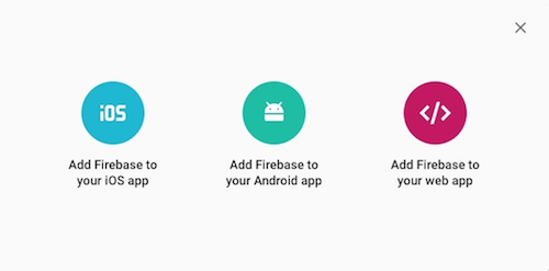 添加 Firebase 功能